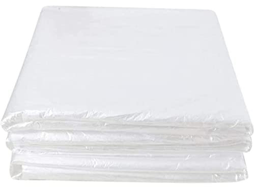 HSRG Bolsas De Sauna, 50 Piezas De Láminas De Plástico para Envoltura Corporal Utilizadas Dentro De Una Manta De Sauna De Infrarrojos Lejanos, 86x47 Pulgadas, para Uso En Saunas