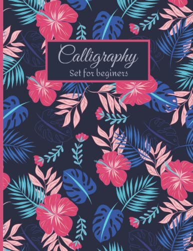 Calligraphy Set For Beginners: 120 Sheet of Calligraphy Practice Paper Hand Lettering Workbook - Large size A4