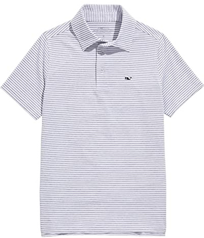 Vineyard Vines Boy's Boys Bradley Stripe Sankaty Polo Polo Shirt (Pack of 1)