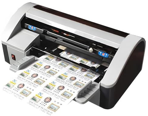 Desktop-Visitenkartenschneider, Automatische Visitenkartenschneider-Bindemaschine, Einstellbarer Rand 5–15 Mm, Schneiden Von 30–40 Stück/Minute, Für Unternehmen/Einladung/Mitgliedschaft/Lesezeichen