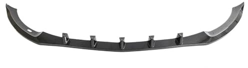 Delantero Spoiler para Benz Clase C W205 C180 C300 Base Sedan 4 Puertas 2015-2019 Parachoques Delantero de Coche de Fibra de Carbono alerón Delantal de Barbilla Alerón Frontal