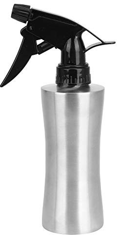 Tixiyu Botella pulverizadora para plantas, 250 ml, de acero inoxidable, con prensa manual, para plantas, multifuncional, con bomba de presión, regadera de flores