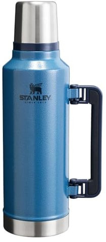 STANLEY Classic Legendary Thermal Flask 1.9L - Keeps Hot Or Cold for 45 Hours - BPA-Free Insulated Bottle - Stainless Steel Coffee Flask - Leakproof - Dishwasher Safe - Hammertone Lake