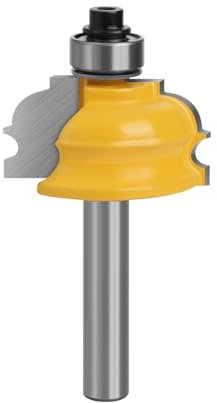 1 pieza 12mm 12,7mm 8mm vástago moldura arquitectónica enrutador línea de broca cuchillo cortador de carpintería cortador de espiga for herramientas de carpintería(12.7mm)