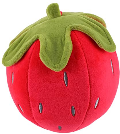 JOINPAYA Juguete De Almohada De Fresa Muñeca De Fresa De Peluche Corto Cojín De para Decoración De Sofá para Niñas Color