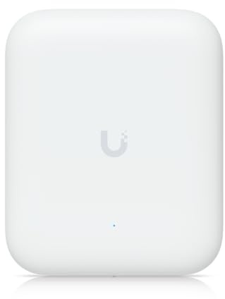 U7-Pro Outdoor Tri-Band Wi-Fi 7 AP - 2.5 GbE PoE+ Uplink - IP67 Weatherproof - US Version | Bundle with QALYNX 3ft Slim Cat6A Patch Cable (28 AWG)