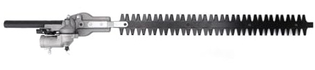 HELEVIA Tête de Taille-haie, Tondeuse à Gazon à 9 Cannelures, Tête Réglable Multi-Angle, pour Tailler Les Haies, Les Buissons et Les Arbustes (28* igname)