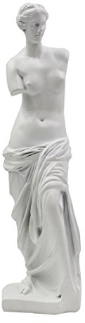 KIKITOY Venus de Milo Statue griechische römische Mythologie Göttin Aphrodite Statue Tolle Dekoration für Zuhause oder Büro