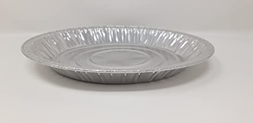 Aluminium Foil 9 23cm Round Pie Flan Tart Plates Trays BBQ 229x22mm (40)