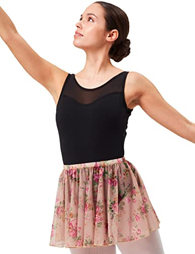 tanzmuster Ballettrock Damen - Ylvie - feiner, elastischer Netzstoff - zum Reinschlüpfen - Ballettkleidung für Erwachsene