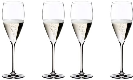Riedel Vinum Vintage 4-Piece Champagne Glass Set, 12 Oz
