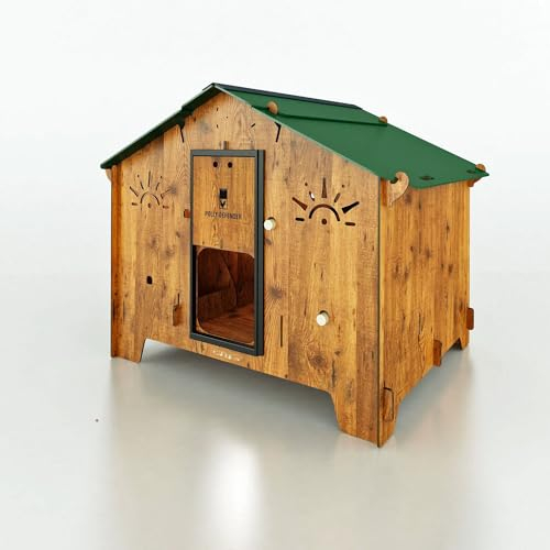 Hühnerstall mit Hühnerklappe für 8-10 Legehennen Polly Farm 2XL aus HPL von JOSTechnik