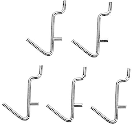 Hemobllo 10pcs Pegboard Hangers v Shape Hook for Display Shelf Hooks for Hanging Heavy Duty Wall Organize Your Space