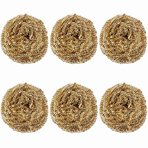 6 Paquets de Nettoyage de Panne de Soudure en Laiton de Remplacement de de Cuivre de Nettoyage de de Cuivre pour le Nettoyeur de Pointe de Station de Soudage