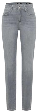 Style Mary Five-Pocket jeans i premium denim, 08 Used Light Grey, 34W x 30L