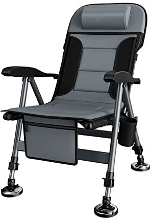 TLTDSMYF Klappstuhl Dicker Klapp-Angelstuhl Multifunktions-Ultraleichter tragbarer Tisch-Angelstuhl All-Terrain-Liege-Angelstuhl gut