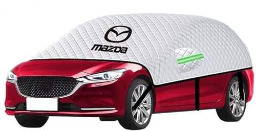 VVEIDIA Frontscheibenabdeckung Auto für Mazda 6 2012-2017, Auto Scheibenabdeckung Windschutzscheiben Abdeckung Wasserbeständig Frontscheibe Abdeckung Eisschutzfolien Autozubehör,C