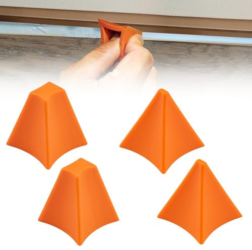 4PCS Silicone Seam Tool Silicone Caulking Tool Caulk Removal Tool Silicone Applicator Tool Silicone Remover Tool Silicone Smoothing Tool Sealant Finishing Tool Silicone Finishing Tool Caulking Tool