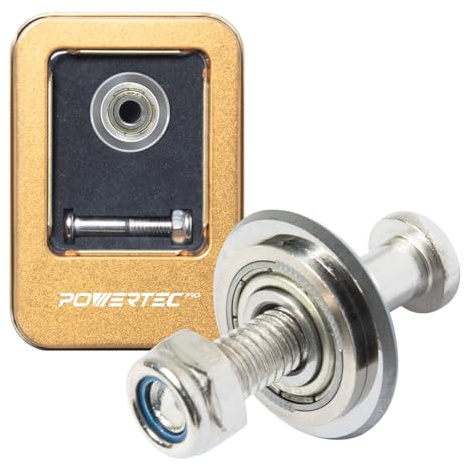 POWERTEC PRO Tungsten Carbide Scoring Wheel - 22mm Tile Cutting Wheel with Screw for Manual Tile Cutters, Porcelain, Ceramic & Glass Tile (72088)