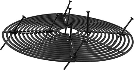 YARNOW 2pcs Plant Pot Grid Cover Flower Guard Protective Mesh for Garden Flower Pots, Cuttable Soil Protector Lid, Cat Digging Prevention, Black 30cm Diameter Medium Size