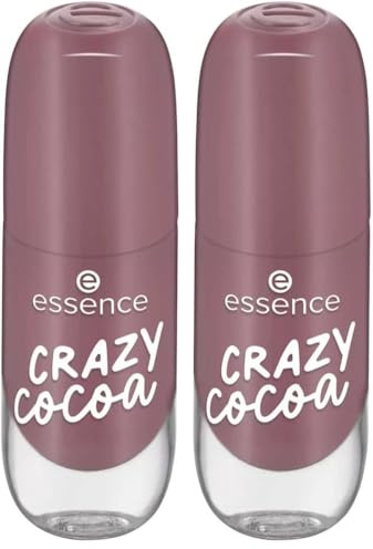 essence UÑAS LACA GEL NAIL COLOUR 029 CRAZY COCOA Y-6 (Paquete de 2)