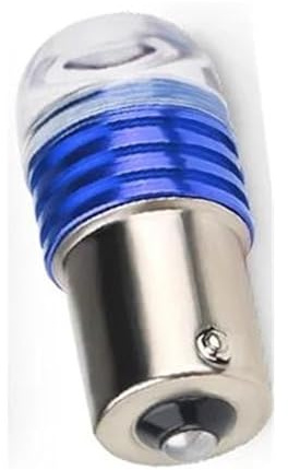 HPZPRPCEW Per 1156 Strobe 1157 Flash Led BA15S BAY15D P21/5W P21W R5W R10W Lampadina Luce Auto S25 5630 Coda Freno Retromarcia Lampada Segnale 2 Pz(Blu,1156 ba15s P21W)