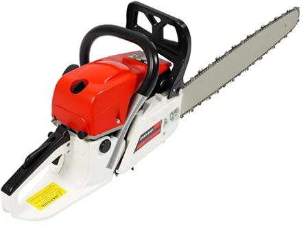 Bensindriven motorsåg, 2 000 W bensindriven, bensinmotorsåg för träkapning, för skogslönd, träskärning och beskärning