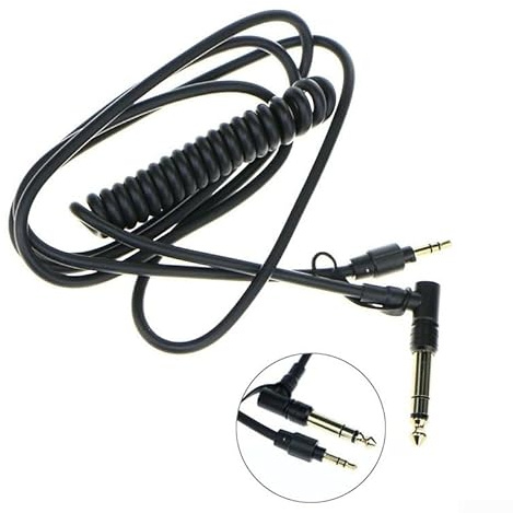 3 5mm Stereo Auxiliary Cable for Beats PRO DETOX Headphones Compatible and Reliable (Black)