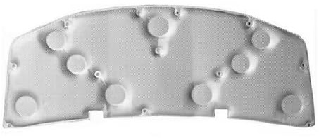 Laine isolante Compatible Avec Benz Pour Classe A W177 A180 A200 2019 2020 2021 Tapis D'isolation Phonique Pour Capot De Moteur Voiture Coussin Chauffant En Coton