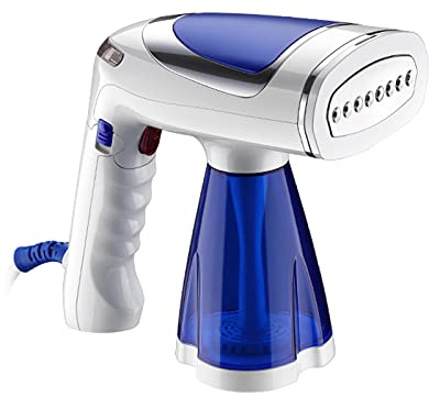 Vaporizador de viaje para ropa, plancha de vapor portatil, calentamiento de 25 segundos, tamaño mini con depósito de agua de 250 ml, para todos los tejidos, sin salpicaduras de agua