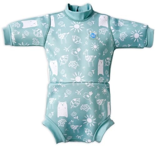 Splash About Happy Nappy Muta con Pannolino da Bagno And Toddler Swim, Sunny Bear, 0 Mesi Unisex Baby