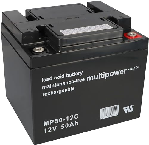 Elektromobil Scooter Batterie Akku 12V 50 AH Zyklenfest - Bleiakku - Zyklenfest - Elektromobil - Langlebig