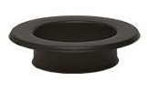 Briconess.com Rosone per Tubi stufe Legna e Pellet con Incastro a Muro Ala - 14cm