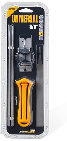 Masterpart 4mm 3/8 Inch Chainsaw Blade File Kit Sharpener FLO001