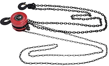 Manual Hand Lift Chain Block Hoist Ratchet Lever Industrial Hardware 6000lb for Industrial Settings