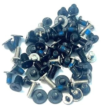 Jeu Complet de vis pour PC Portable Pièce de Rechange pour Lenovo Yoga Slim | 7 Prox 14ARH7 82TL, Yoga Slim 7 Prox 14IAH7 82TK Complete Set of Laptop Screws