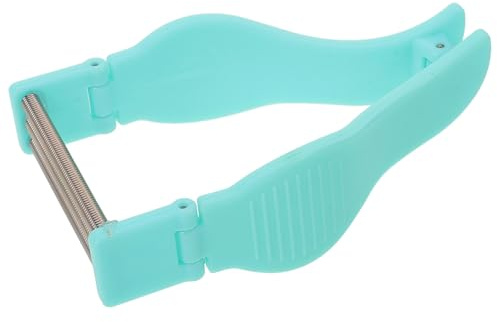 LALADEFIEE Gesichtsepilierer Spirale Tragbar aus Hautfreundlichem Material Sanfte Haarentfernung für Frauen Kompakt für Reisen mit Ergonomischem Griff