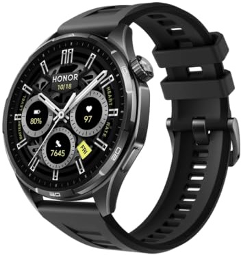 HONOR Watch 6 Smartwatch, Display AMOLED 1,46, Batteria 35 Giorni, Impermeabile 5ATM IP69, Modalità Calcio e Badminton, Monitoraggio Salute Tutto il Giorno, Compatibile con Android iOS