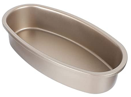 Happyyami 1stück Antihaft Käsekuchen Backform Ovaler Kuchen Und Käsemold Goldfarben Zum Backen Von Toast Und Käsekuchen Praktische Backwerkzeuge Für Ihre Küche