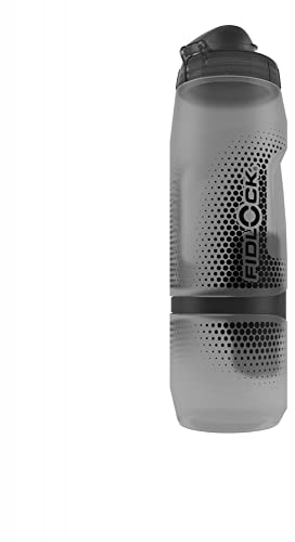 Fidlock Trinkflasche mit Connector Twist Single Bottle 800 transparent Black