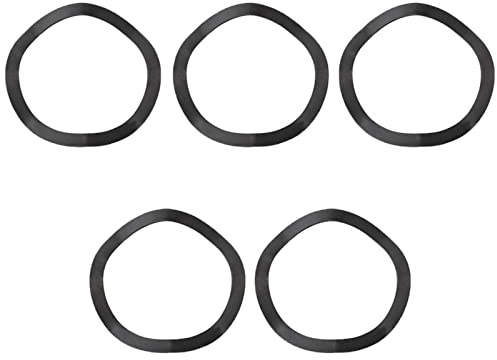 Harilla 5 Stücke Stahl Fahrrad Tretlager Welle Unterlegscheibe Fahrrad Kurbel Spacer Mountain Road Radfahren Kurbelgarnitur Zubehör Adpater Ersatz Frühling