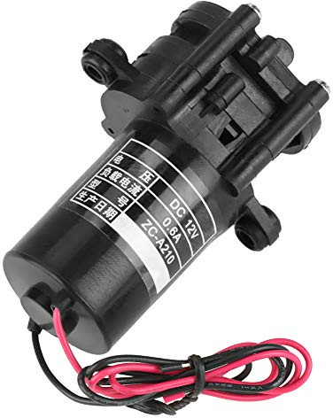 Bomba de Agua Autocebante 12V Mini Bomba de Engranajes de Plástico Bomba Autocebante ZC-A210 DC Bomba de Agua de Engranajes