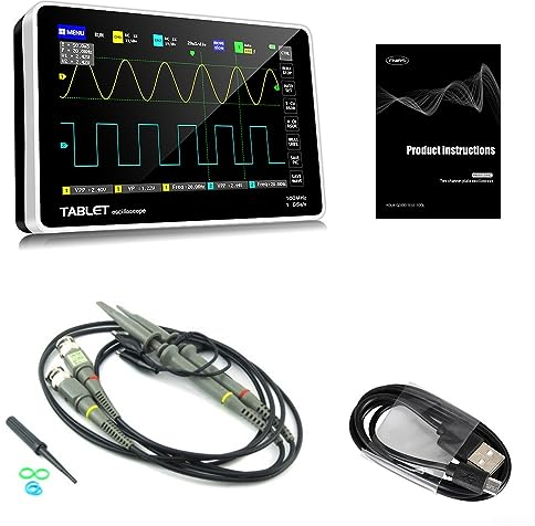 1013D 7 Inch 2CH Digital Tablet Oscilloscope 100MHz Bandwidth 1GS Sampling Rate