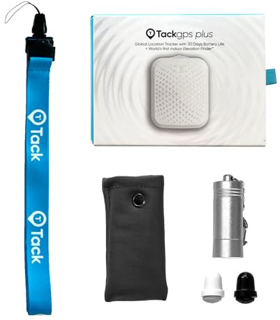 Tack GPS Plus Care Bundle: Lowest Monthly Fee, 30-Day Battery, Fall Detection + SOS + Indoor Elevation Tracking. GPS Tracker for Kids, Elderly, Autism & Dementia, Special Needs