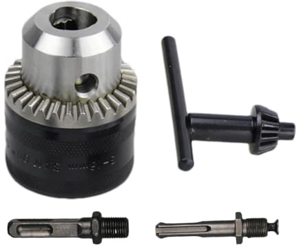 Adaptador de Mandril Herramienta de Ajuste Estrecho de 1.5 a 13 mm | Adaptador De Brocas Llave Convertidor Para Reparación Automotriz, Construcción, Ensamblaje de Muebles, Principiantes,