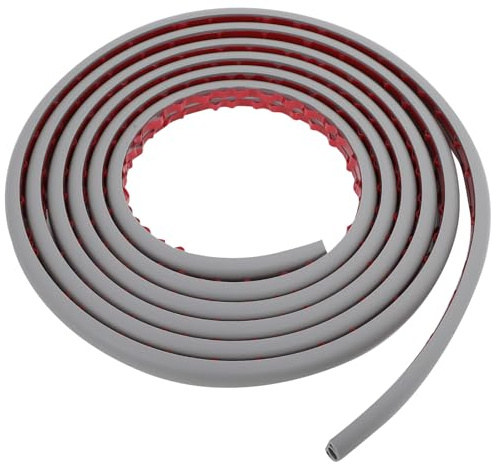 UTHCLO Canalina Passacavi Autoadesiva 4 Metri Coprifilo per Parete Grigio Diametro 20 MM Nascondicavo Angolare per Casa e Ufficio Copertura del Filo e Nascondiglio di Fili lungo Muro