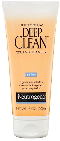 Neutrogena Crème nettoyante en profondeur Deep Clean - Sans huile - 205 ml