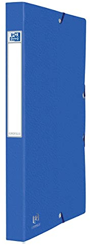 Oxford Sammelbox A4, aus Karton, 25 cm, blau, 10er Pack