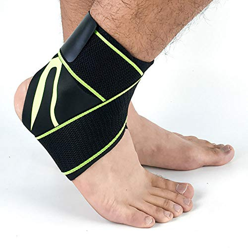 Ankle Sleeves Brace Plantar Wrap for Sprain Fasciitis Compression Sleeves Foot Support (1 Size,1Pcs)