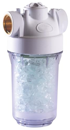 Aquawater - Mini-filtre anti-corrosion et anti-calcaire pour chauffe-eau | Protégez votre chauffe-eau du calcaire grâce à ce mini-filtre compact, installation facile et fabrication française.